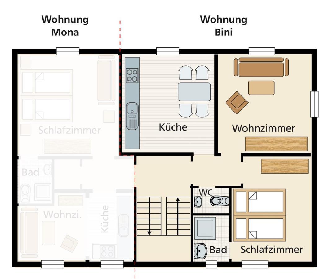 Appartement Traumblick Am Bartelsborn à Kleinern Extérieur photo